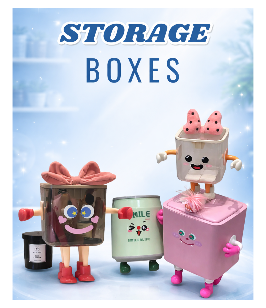 STORAGE BOXES