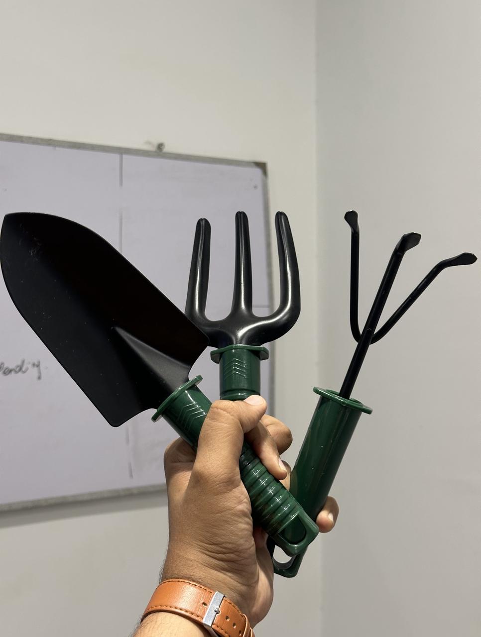 2-Piece Carbon Steel Ergonomic Garden Hand Tool Set