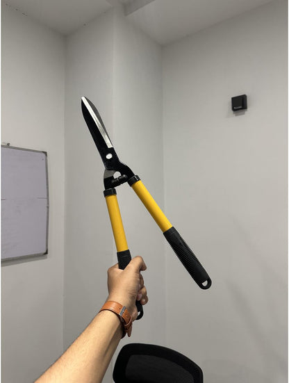 Heavy-Duty Manual Hedge Shears with Ergonomic Steel Handles