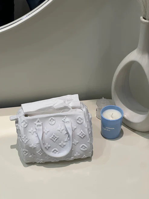 LV Bag Tissue Box