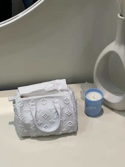 LV Bag Tissue Box