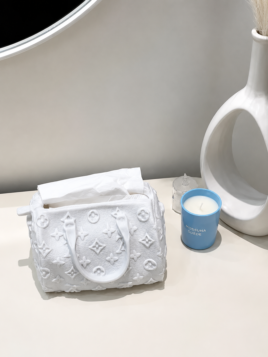 LV Bag Tissue Box
