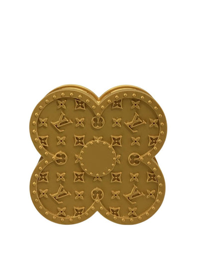Luxury Clover-Inspired Golden Jewelry & Storage Box