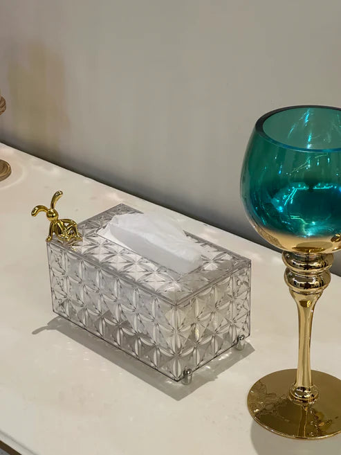 Luxury Crystal Tissue Box