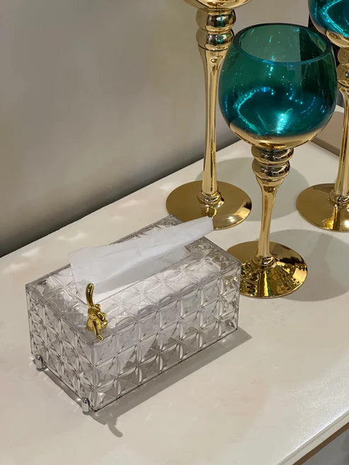 Luxury Crystal Tissue Box