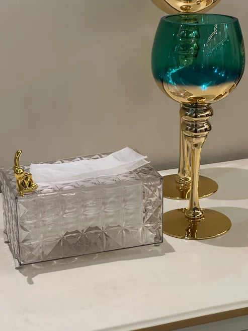 Luxury Crystal Tissue Box