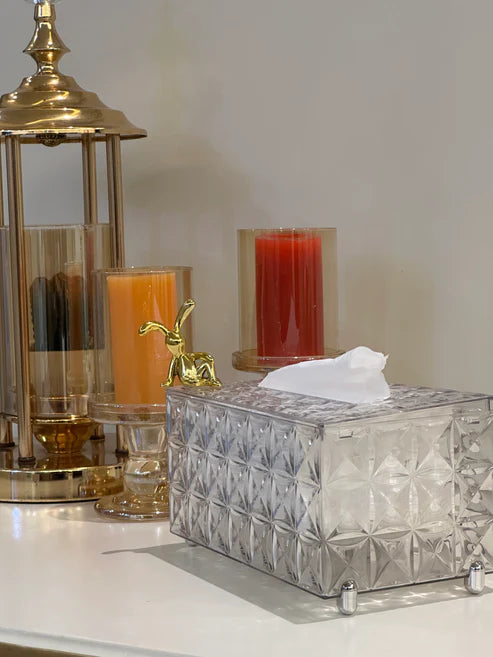 Luxury Crystal Tissue Box