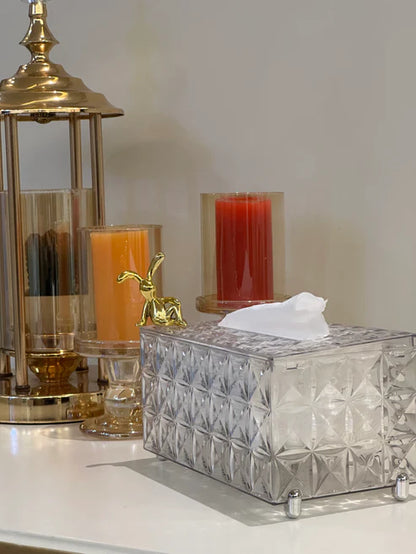 Luxury Crystal Tissue Box