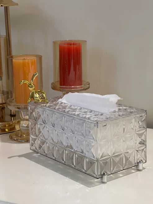 Luxury Crystal Tissue Box