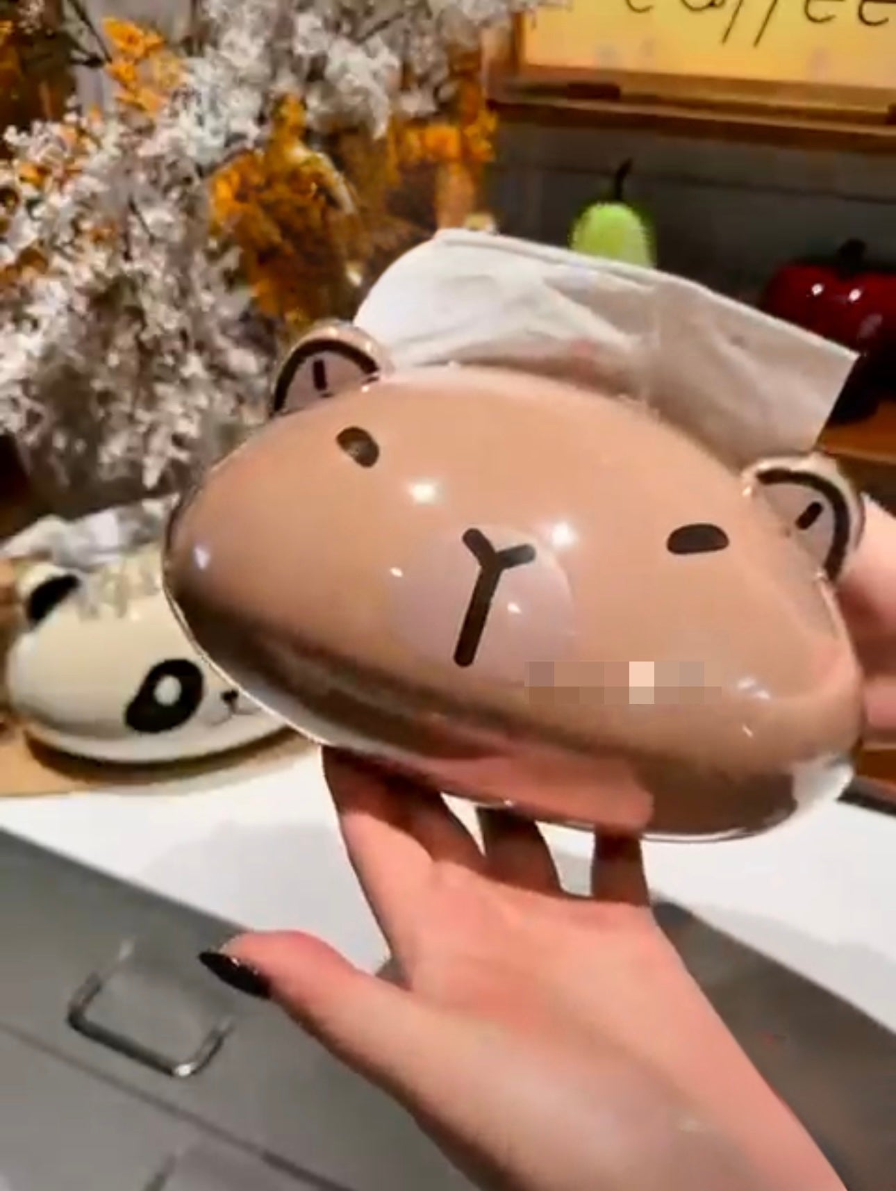 Panda Premium Tissue Box