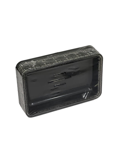 Portable Plastic Soap Box with Drain Tray