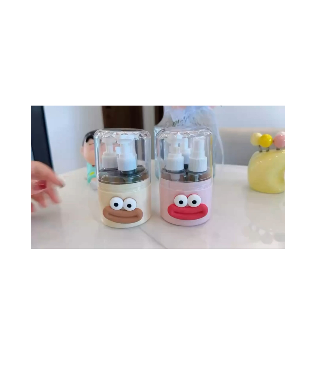3 PIECES FANCY BOTTLE SET
