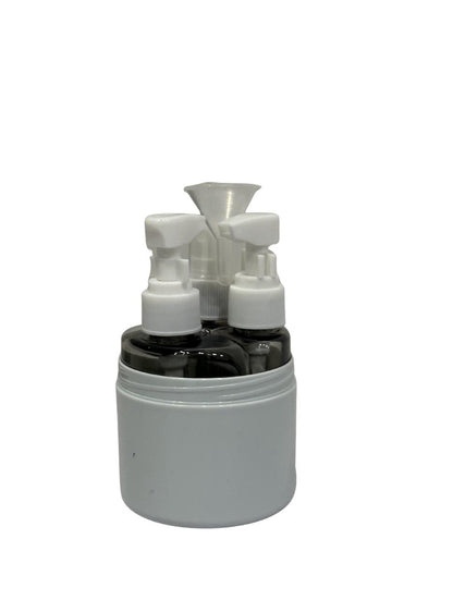 3 PIECES FANCY BOTTLE SET