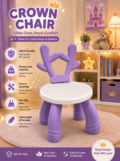 Kids Cute Antler Chairs